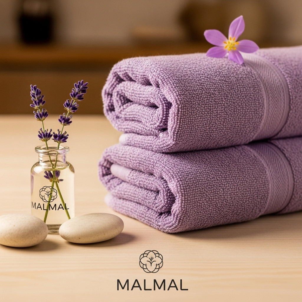 Malmal Lavender Towel Bundle (3-Piece Set)