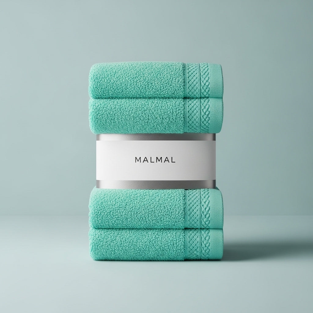 Malmal Mint Towel Bundle (3-Piece Set)