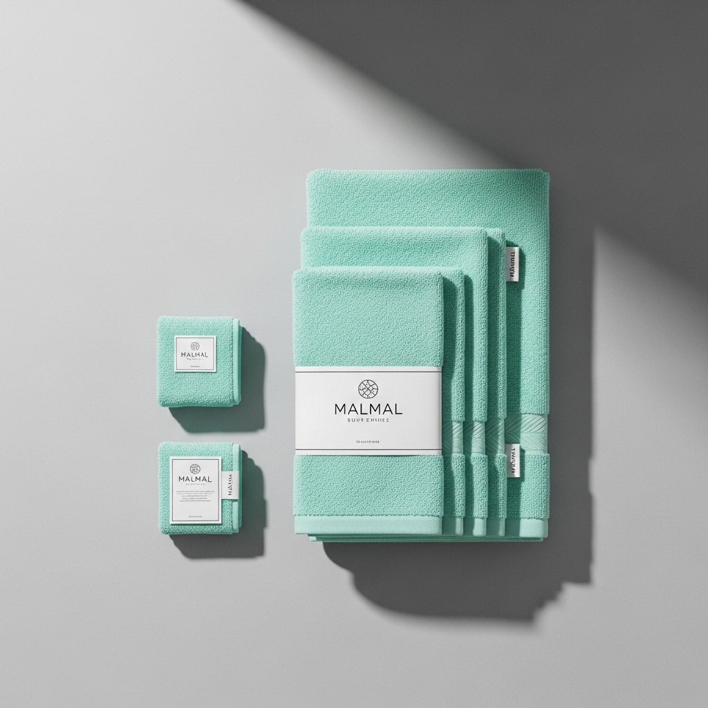 Malmal Mint Towel Bundle (3-Piece Set)