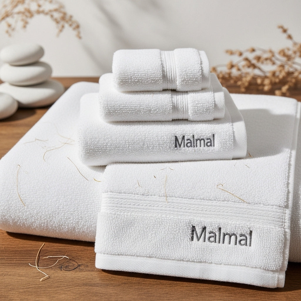 Malmal White Towel Bundle (3-Piece Set)