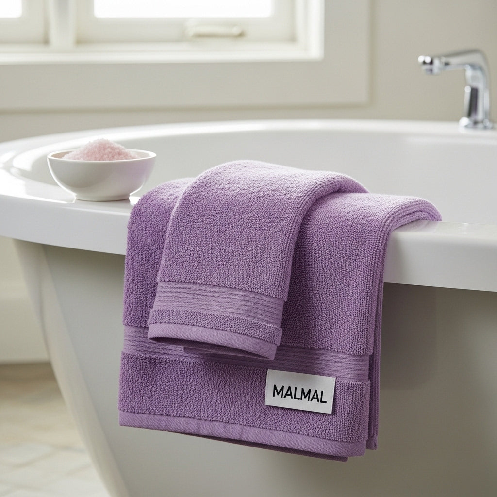 Malmal Lavender Towel Bundle (3-Piece Set)