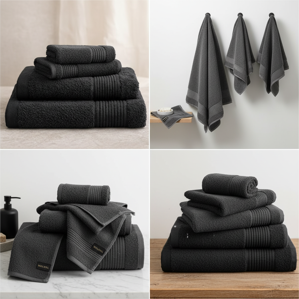 Malmal Silver Towel Bundle (3-Piece Set)