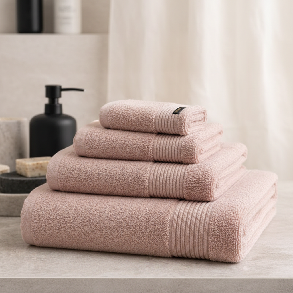 Malmal Pink Towel Bundle (3-Piece Set)