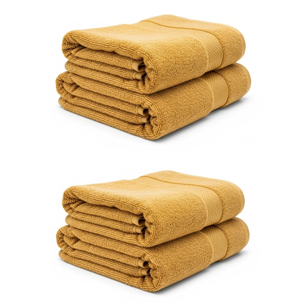 Malmal Yellow Towel Bundle (3-Piece Set)
