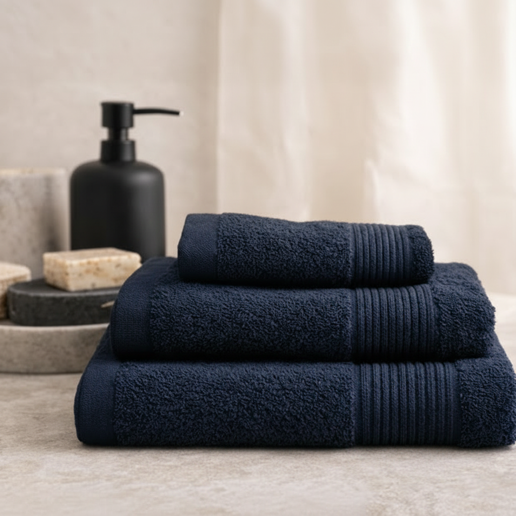 Malmal Blue Towel Bundle (3-Piece Set)