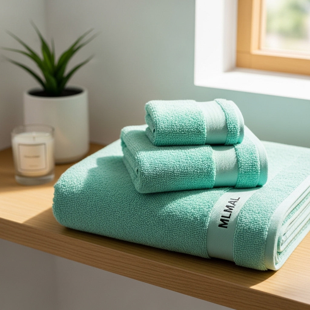 Malmal Mint Towel Bundle (3-Piece Set)