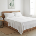White Microfiber Bedsheet Set