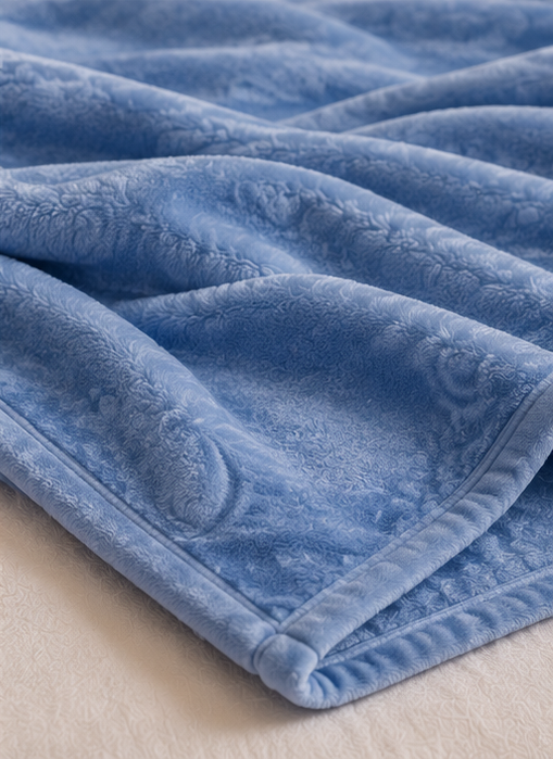Sky Blue Premium AC Blanket